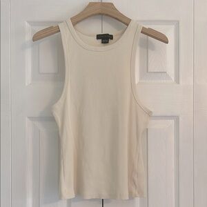 Sanctuary Cream Fitted Tank Top